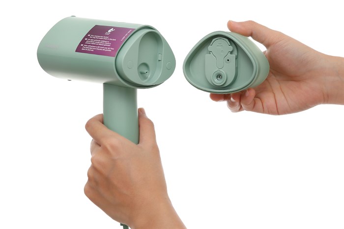 Bàn ủi hơi nước cầm tay Philips STH3010 1090W Màu Xanh ngọc