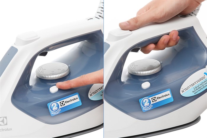 Bàn ủi hơi nước Electrolux E7SI1-60WB 2400W Màu Trắng - Xanh