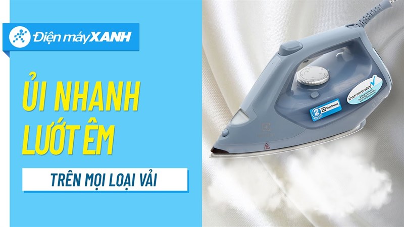 Bàn ủi hơi nước Electrolux E7SI1-80DB 2600W