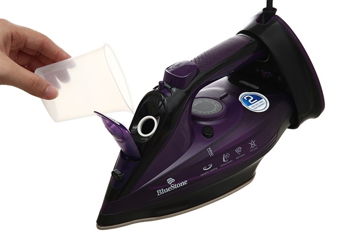 Bàn ủi hơi nước không dây BlueStone SIB-3854 2400W Màu Tím