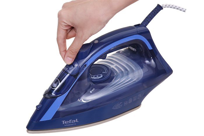 Bàn ủi hơi nước Tefal FV1849E0 2400W Màu Xanh Navy