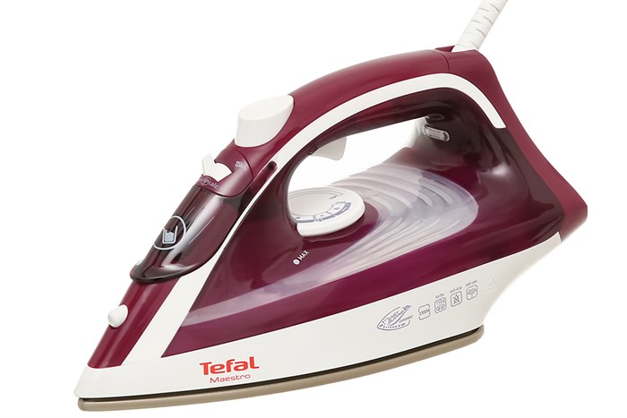 Bàn ủi hơi nước Tefal FV1844E0 2400W Màu Đỏ đô