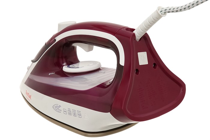 Bàn ủi hơi nước Tefal FV1844E0 2400W Màu Đỏ đô