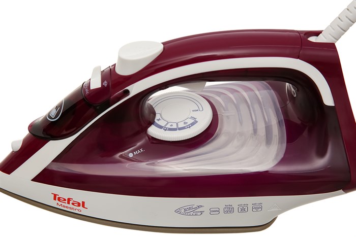 Bàn ủi hơi nước Tefal FV1844E0 2400W Màu Đỏ đô