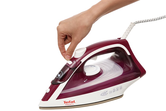 Bàn ủi hơi nước Tefal FV1844E0 2400W Màu Đỏ đô