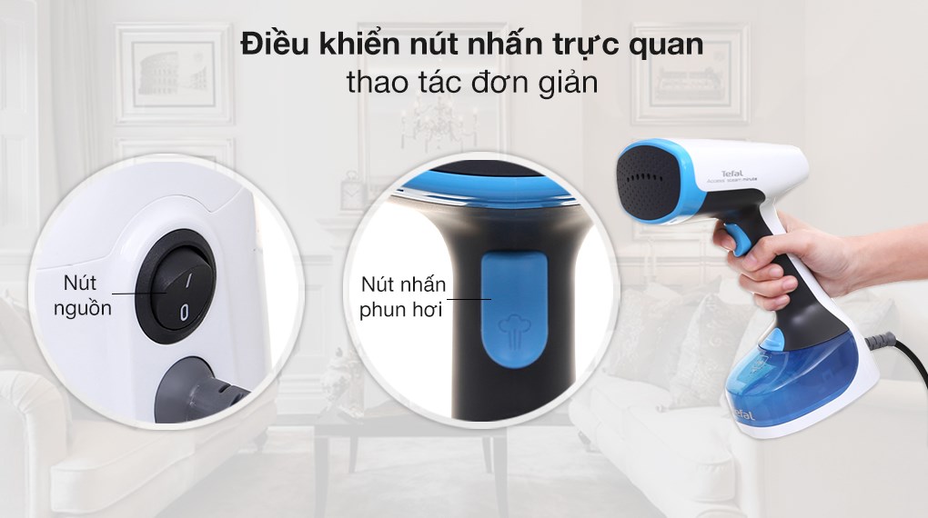 Bàn ủi hơi nước cầm tay Tefal DT7000E0 1200W