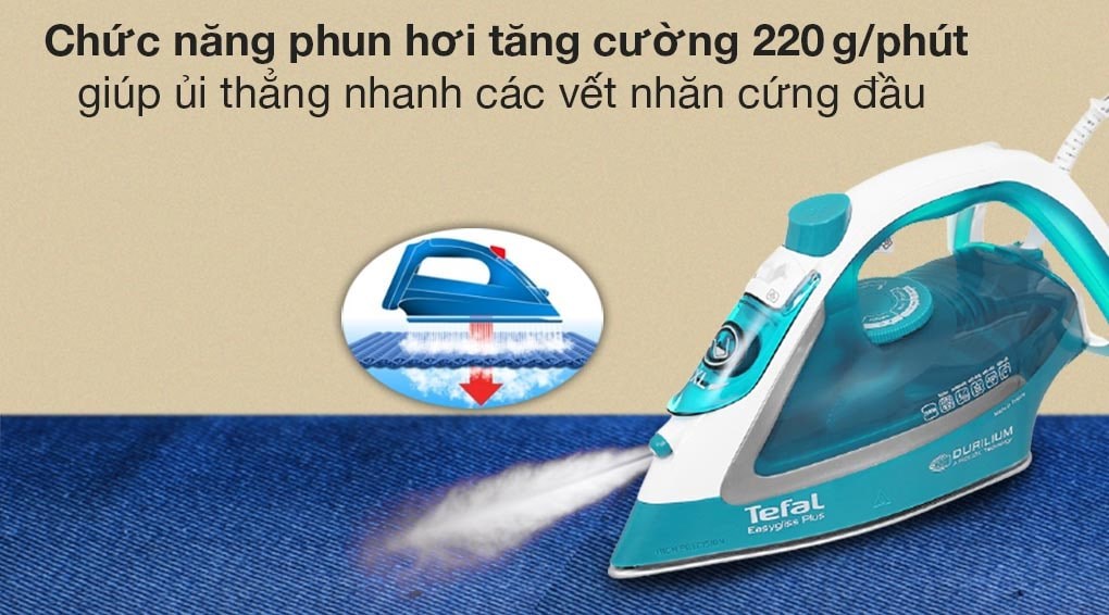 Bàn ủi hơi nước Tefal FV5737E0 2600W