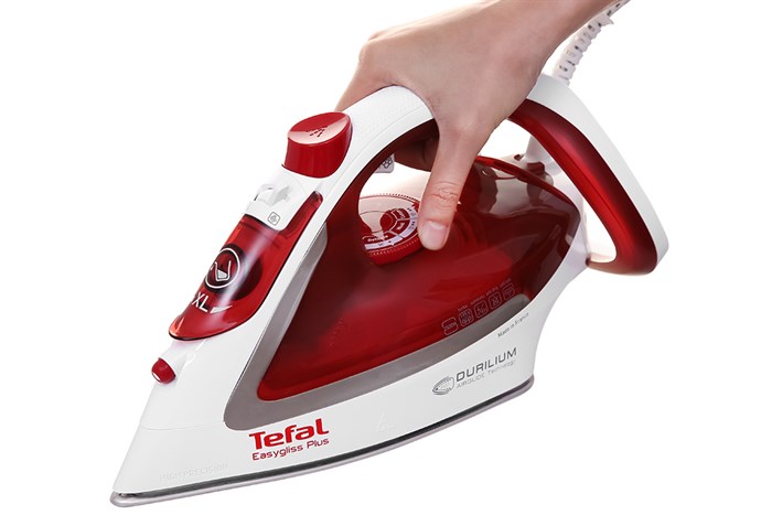 Bàn ủi hơi nước Tefal FV5717E0 2600W Màu Trắng - Đỏ