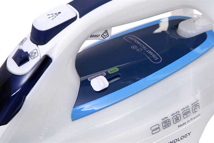 Bàn ủi hơi nước Tefal FV4980E0 2600W Màu Trắng - Xanh