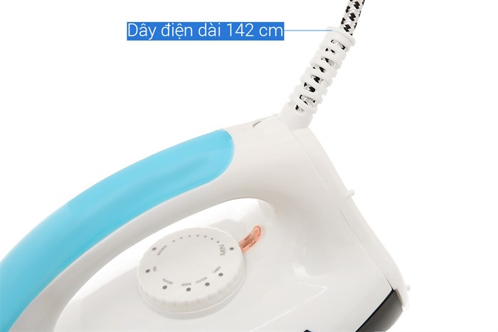 Bàn ủi khô AVA 317 1200W Màu Trắng - Xanh