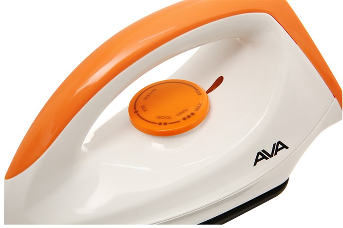 Bàn ủi khô AVA 160 1200W Màu Trắng - Cam