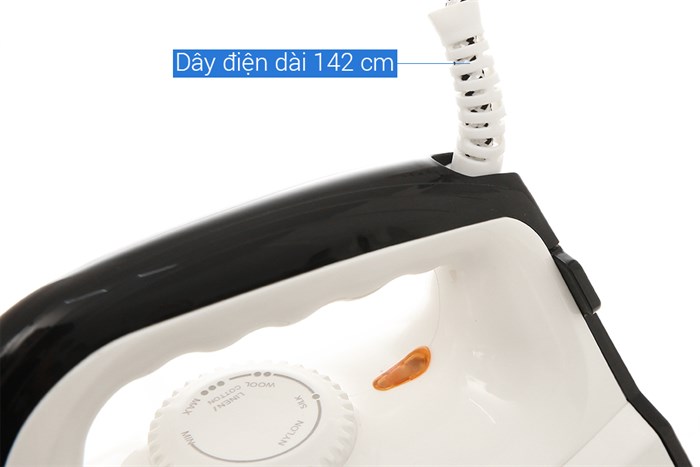 Bàn ủi khô Hommy 755 1200W Màu Trắng - Kem