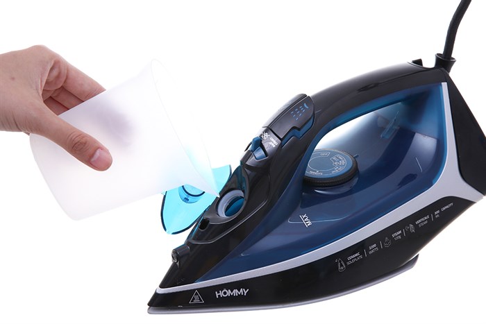 Bàn ủi hơi nước Hommy HJ-8060 2200W Màu Xanh Dương