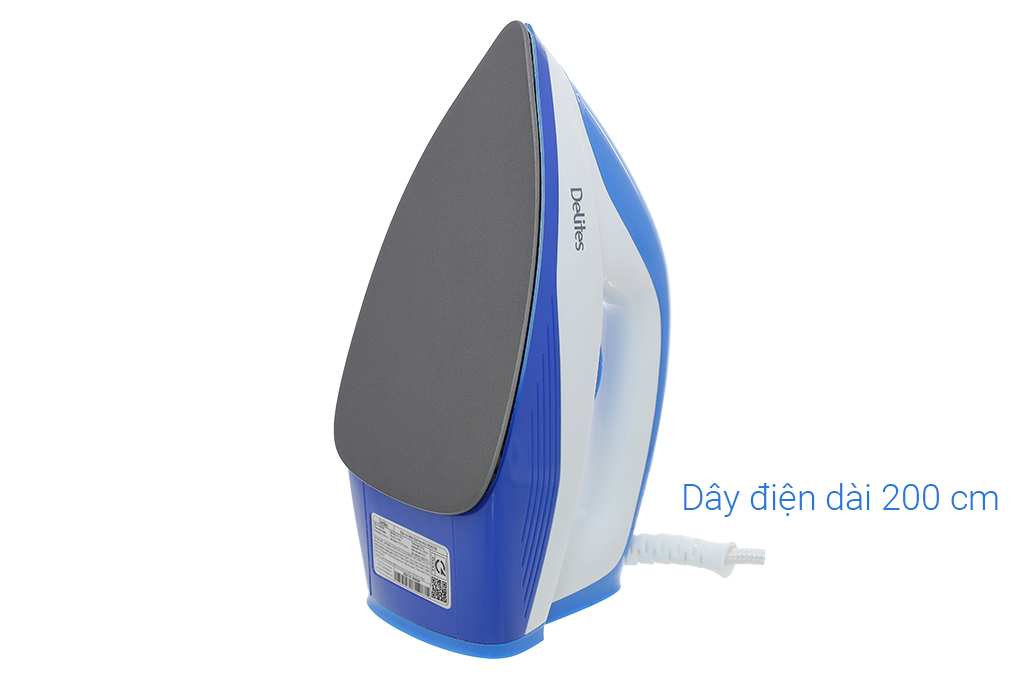 Bàn ủi khô Delites HJ-8057B 1300W Màu Trắng - Xanh
