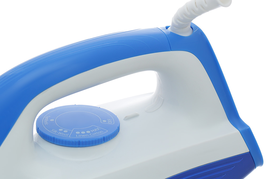 Bàn ủi khô Delites HJ-8057B 1300W Màu Trắng - Xanh