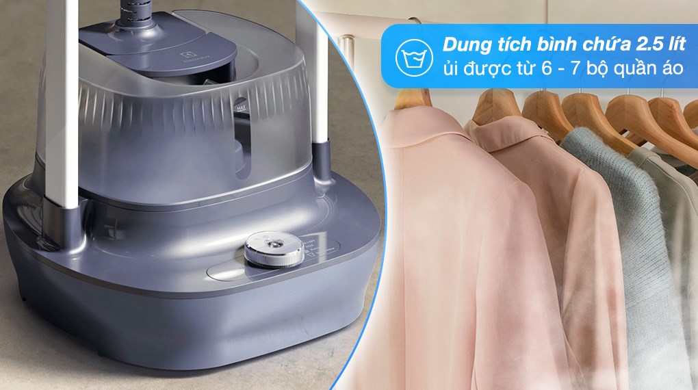 Bàn ủi hơi nước đứng Electrolux E5GS1-44MN 1800W