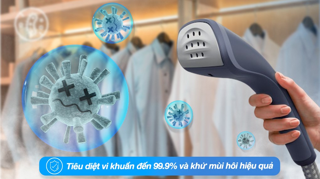 Bàn ủi hơi nước đứng Electrolux E5GS1-44MN 1800W