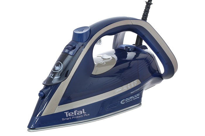 Bàn ủi hơi nước Tefal Smart Protect Plus FV6872E0 2800W Màu Xanh Navy
