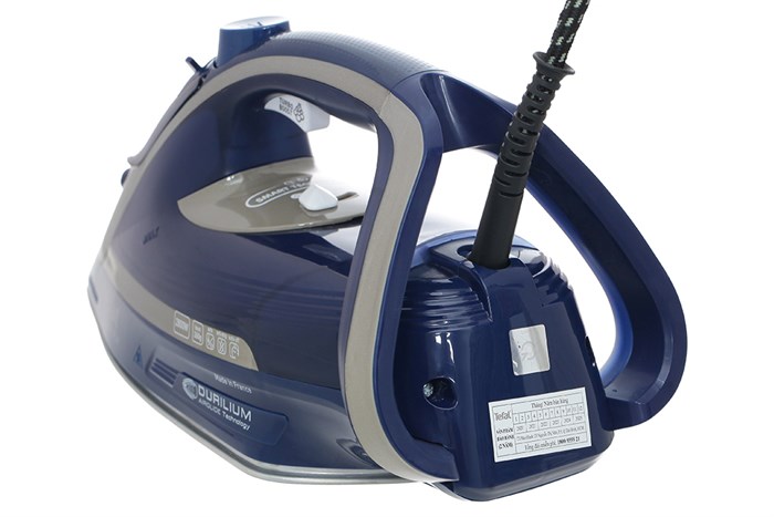Bàn ủi hơi nước Tefal Smart Protect Plus FV6872E0 2800W Màu Xanh Navy