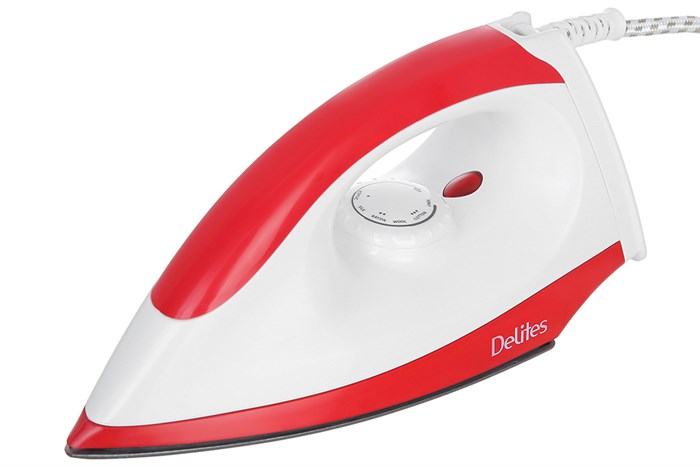 Bàn ủi khô Delites RC-01 1000W Màu Trắng - Đỏ