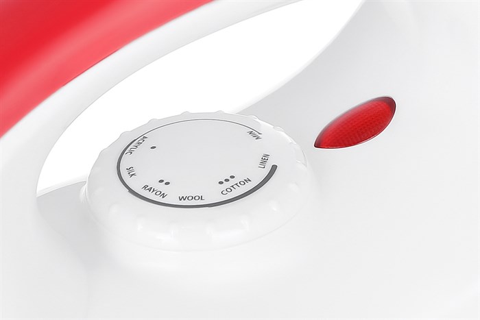 Bàn ủi khô Delites RC-01 1000W Màu Trắng - Đỏ