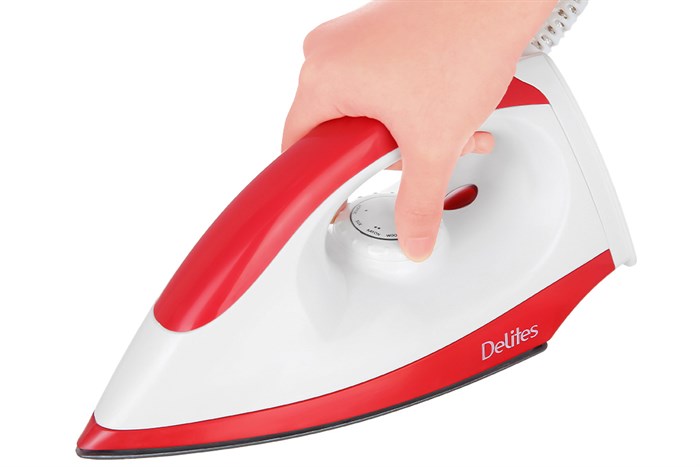 Bàn ủi khô Delites RC-01 1000W Màu Trắng - Đỏ