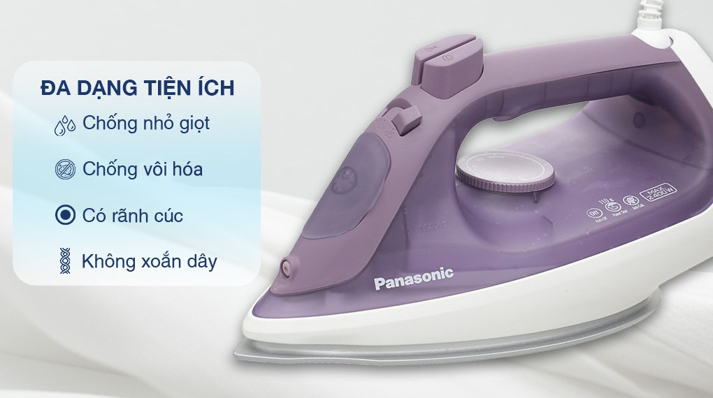 Bàn ủi hơi nước Panasonic NI-S630VRA 2400W