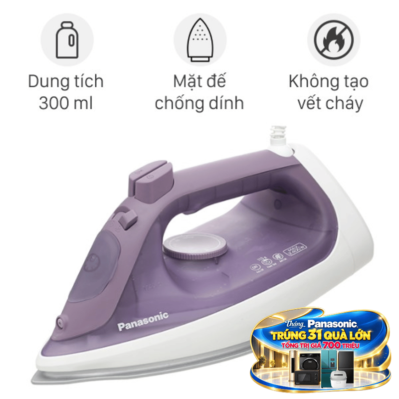 Bàn ủi hơi nước Panasonic NI-S630VRA 2400W