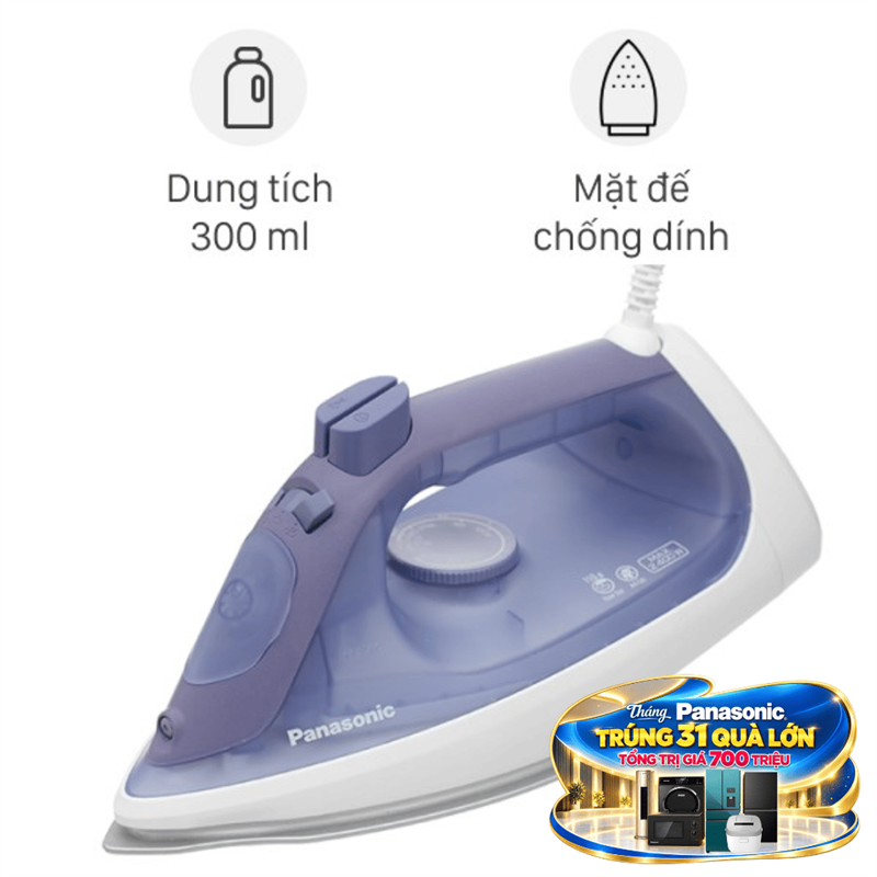 Bàn ủi hơi nước Panasonic NI-S530ARA 2400W