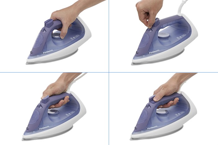 Bàn ủi hơi nước Panasonic NI-S530ARA 2400W Màu Xanh