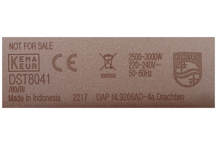 Bàn ủi hơi nước Philips DST8041/80 3000W Màu Đen