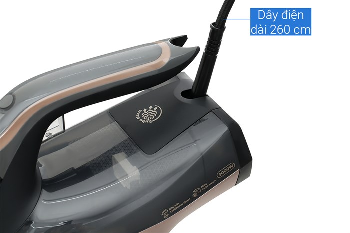 Bàn ủi hơi nước Philips DST8041/80 3000W Màu Đen