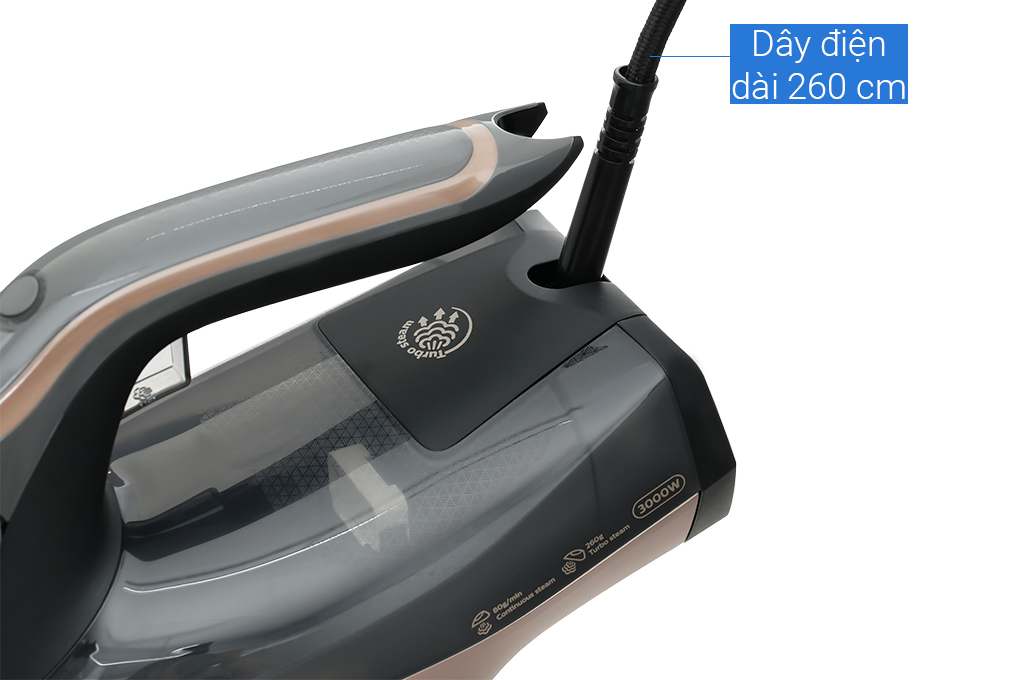 Bàn ủi hơi nước Philips DST8041/80 3000W Màu Đen