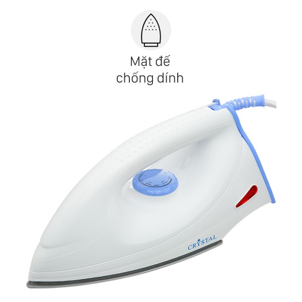 Bàn ủi khô Crystal RC-02 1000W