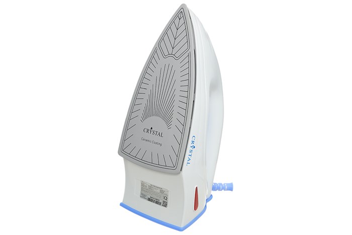 Bàn ủi khô Crystal RC-02 1000W Màu Trắng - Xanh