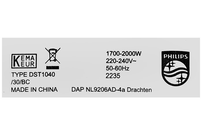 Bàn ủi hơi nước Philips DST1040/30 2000W Màu Tím