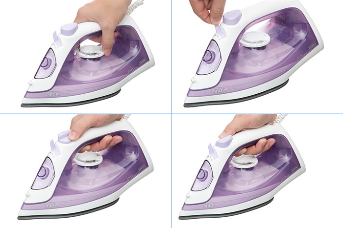 Bàn ủi hơi nước Philips DST1040/30 2000W Màu Tím