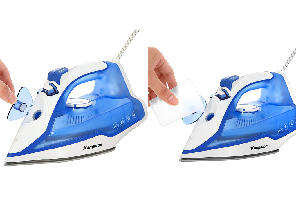 Bàn ủi hơi nước Kangaroo KGSI2200 2200W Màu Xanh Dương