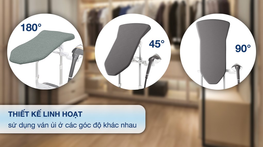 Bàn ủi hơi nước đứng Philips GC628/80 2400W