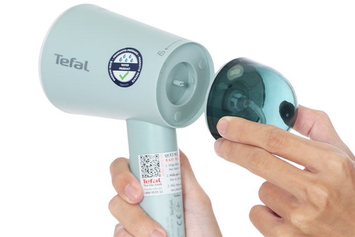 Bàn ủi hơi nước cầm tay Tefal DT1034E1 1200W Màu Xanh mint