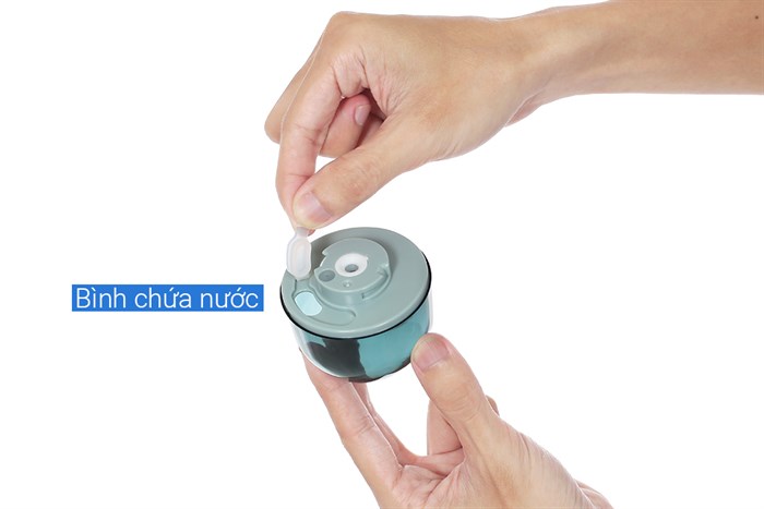 Bàn ủi hơi nước cầm tay Tefal DT1034E1 1200W Màu Xanh mint