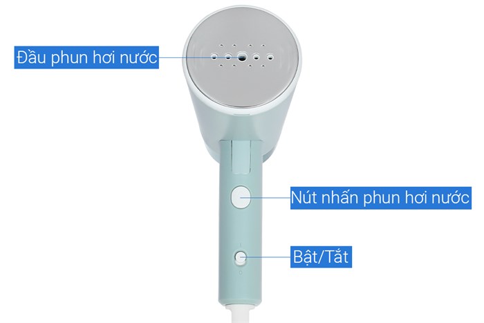 Bàn ủi hơi nước cầm tay Tefal DT1034E1 1200W Màu Xanh mint