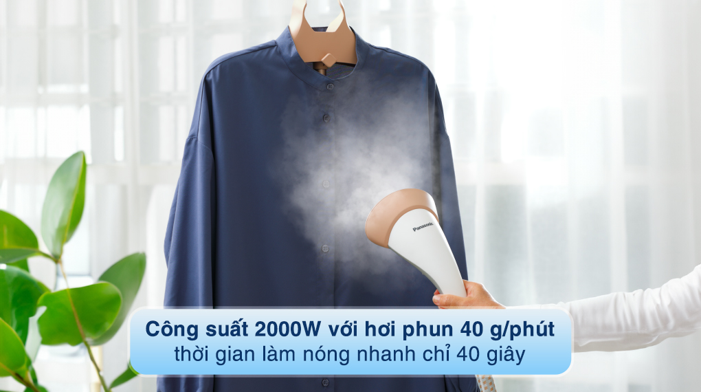 Bàn ủi hơi nước đứng Panasonic NI-GSG060WRA 1680 - 2000W - Công suất Bàn ủi hơi nước đứng Panasonic NI-GSG060WRA 1680 - 2000W - Công suất