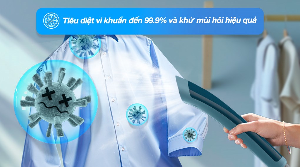 Bàn ủi hơi nước đứng Philips STE1040/20 1800W