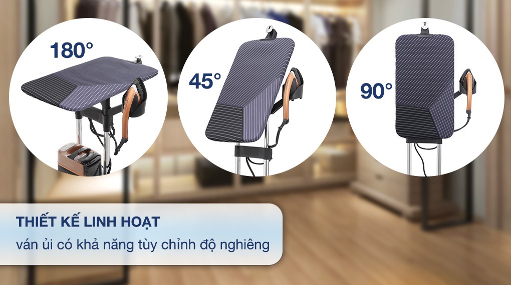 Bàn ủi hơi nước đứng Tefal IXEO Power QT2020E0 2170W
