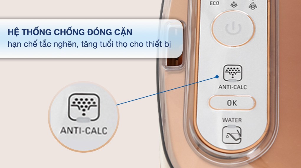 Bàn ủi hơi nước đứng Tefal IXEO Power QT2020E0 2170W