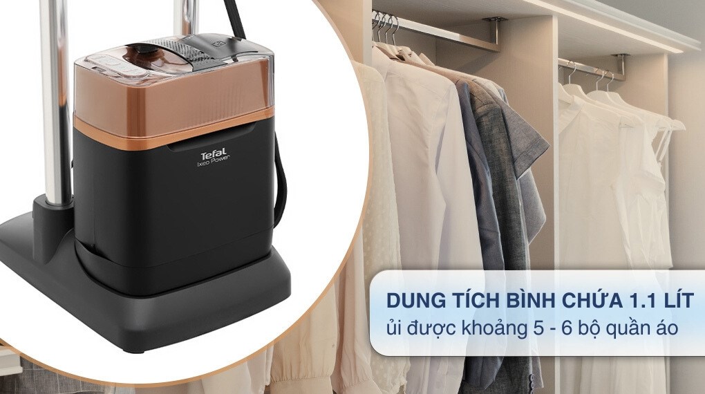 Bàn ủi hơi nước đứng Tefal IXEO Power QT2020E0 2170W