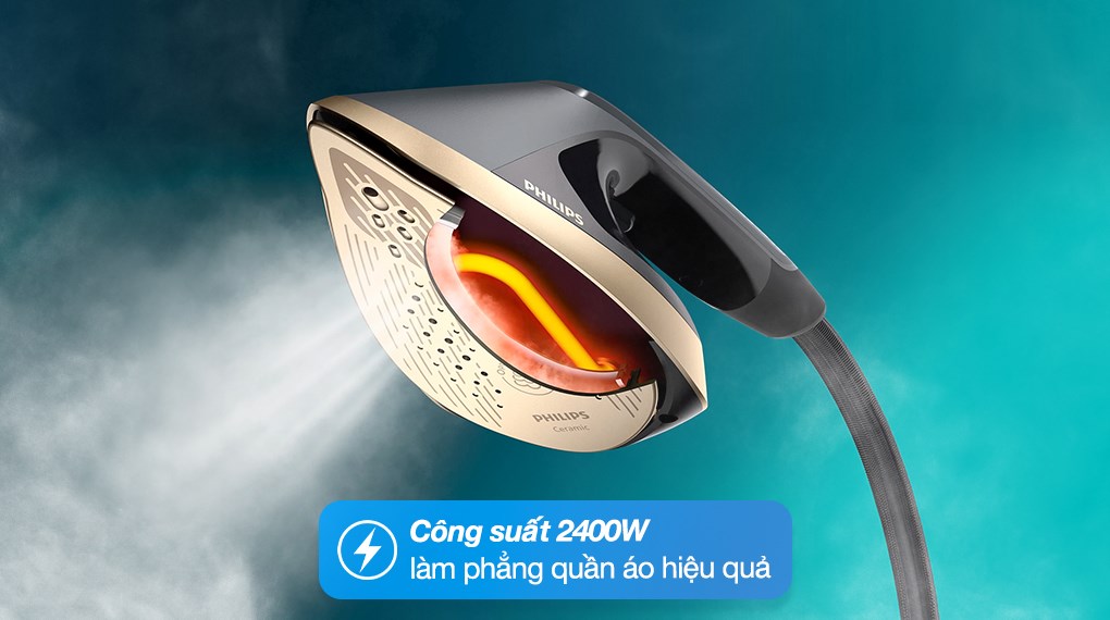 Bàn ủi hơi nước đứng Philips AIS8540/80 2400W