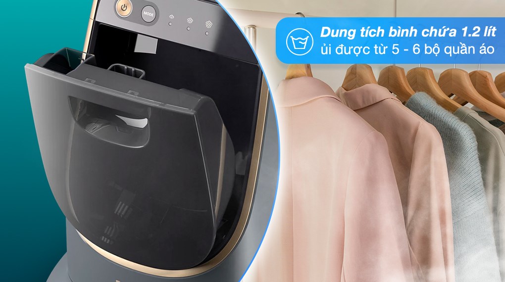 Bàn ủi hơi nước đứng Philips AIS8540/80 2400W