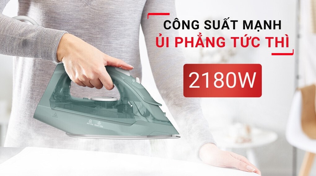 Bàn là hơi nước Tefal Power FV2C50E1 2180W